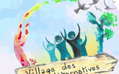 en déplacement au Villages des alternatives