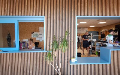 Reprise dans les nouveaux locaux