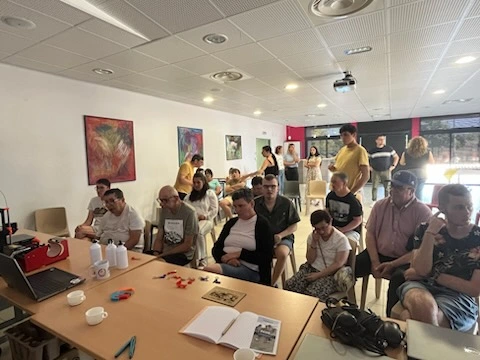 Projet d’inclusion numérique avec les Papillons Blancs d’Entre Saône-et-Loire