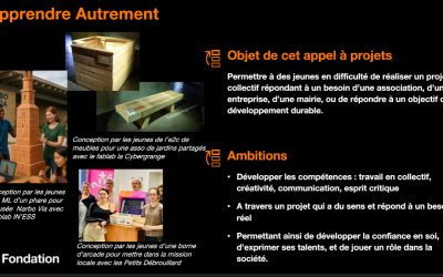 Apprendre autrement avec la Fondation Orange