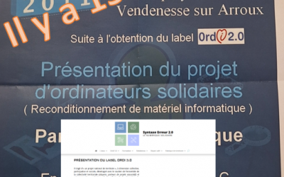 Un anniversaire qui compte pour le numérique solidaire