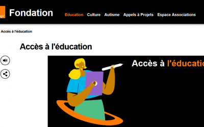 Notre projet Apprendre Autrement retenu par la Fondation Orange