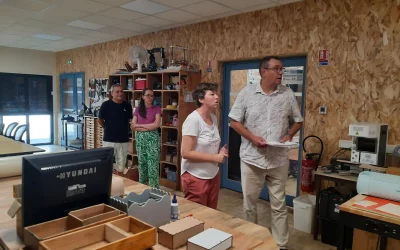 Visite des Papillons Blancs d’Entre Saône-et-Loire